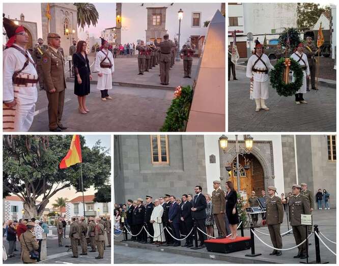 La alcaldesa de Telde, Carmen Hernández, presidió el acto/Jesús Ruiz Mesa y Antonio Alí.